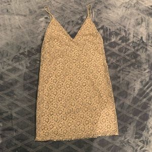 ZARA Floral Spring Mini Dress